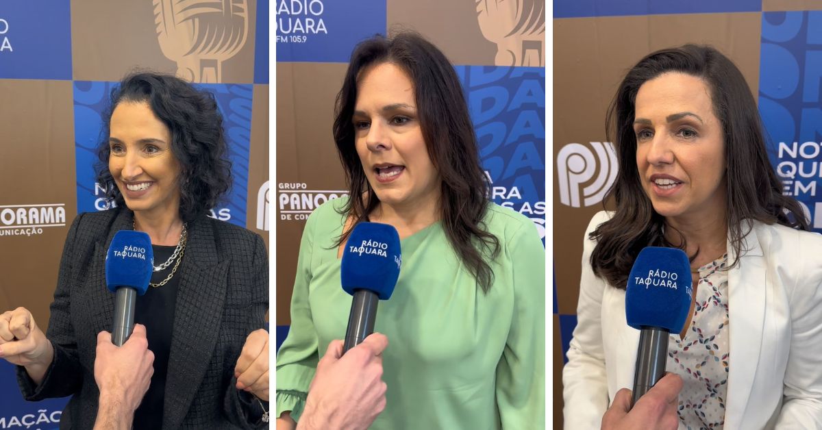 Alice, Giane e Patrícia falam de produtividade, bem estar e economia no Taquara Summit