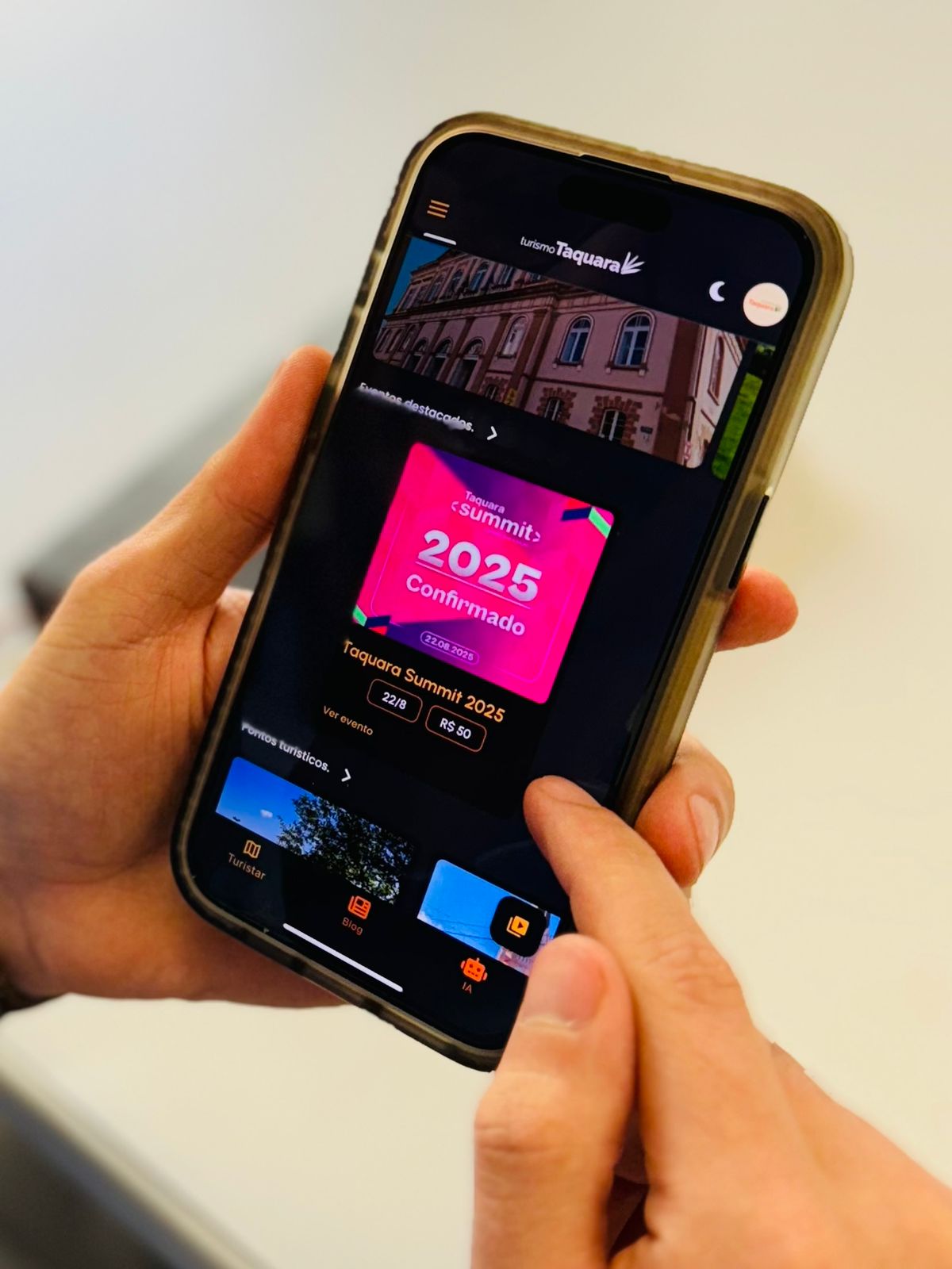 Site e APP Turismo Taquara reúnem tecnologia e estratégia para impulsionar o turismo local