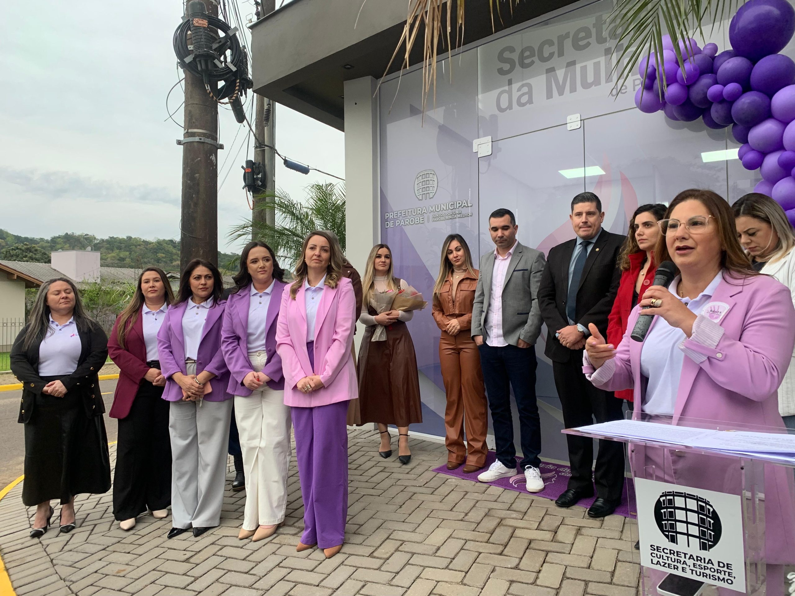 Parobé inaugura primeira Secretaria da Mulher da região