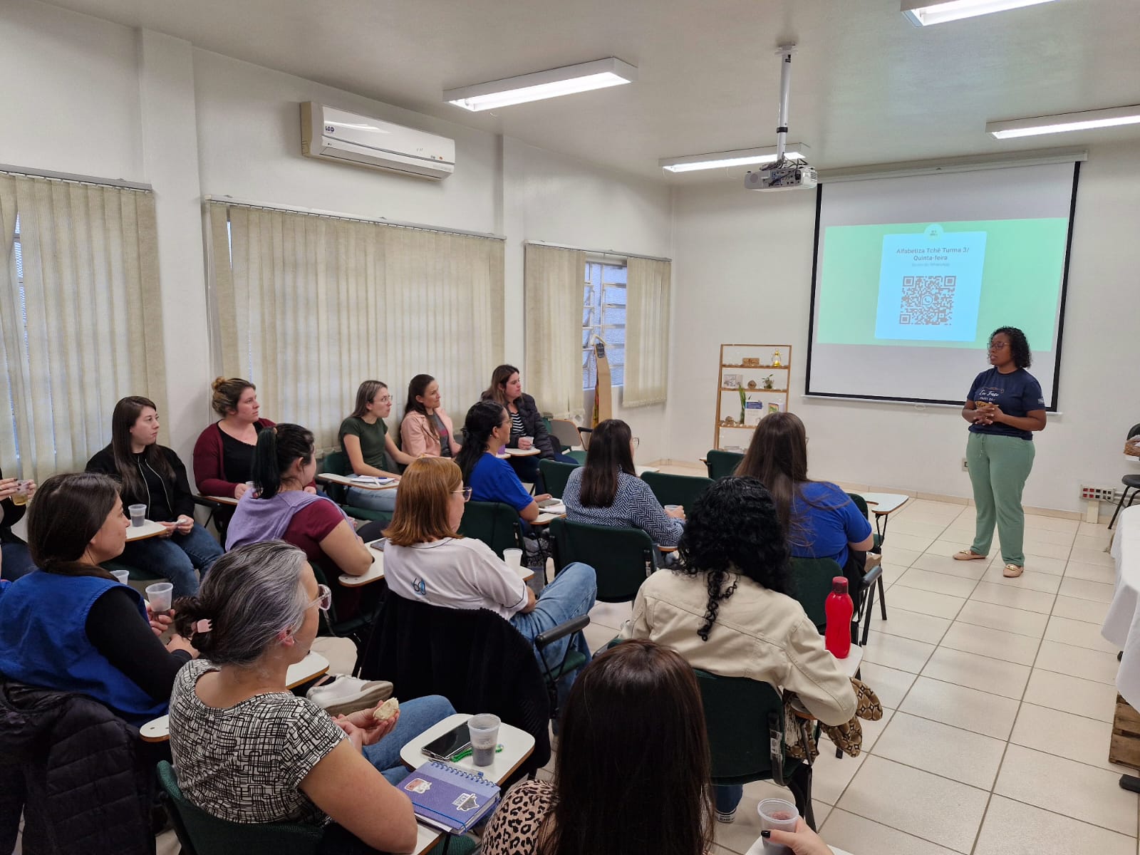 Encontros Formativos do Programa Alfabetiza Tchê iniciam em Taquara