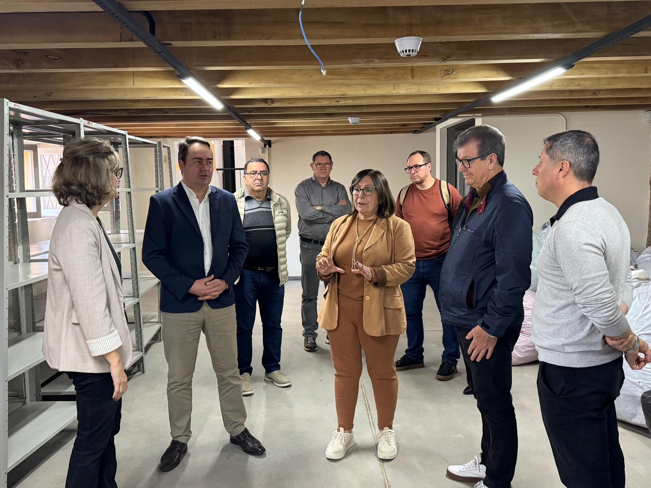 Visita técnica à Casa Vidal marca reta final do restauro e confirma inauguração para setembro