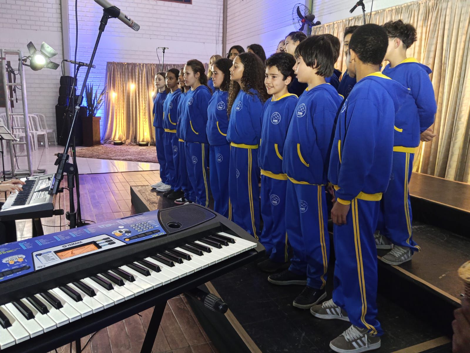 Coral da AABB de Taquara participa do 5º Encontro de Coros Infantojuvenis em Portão