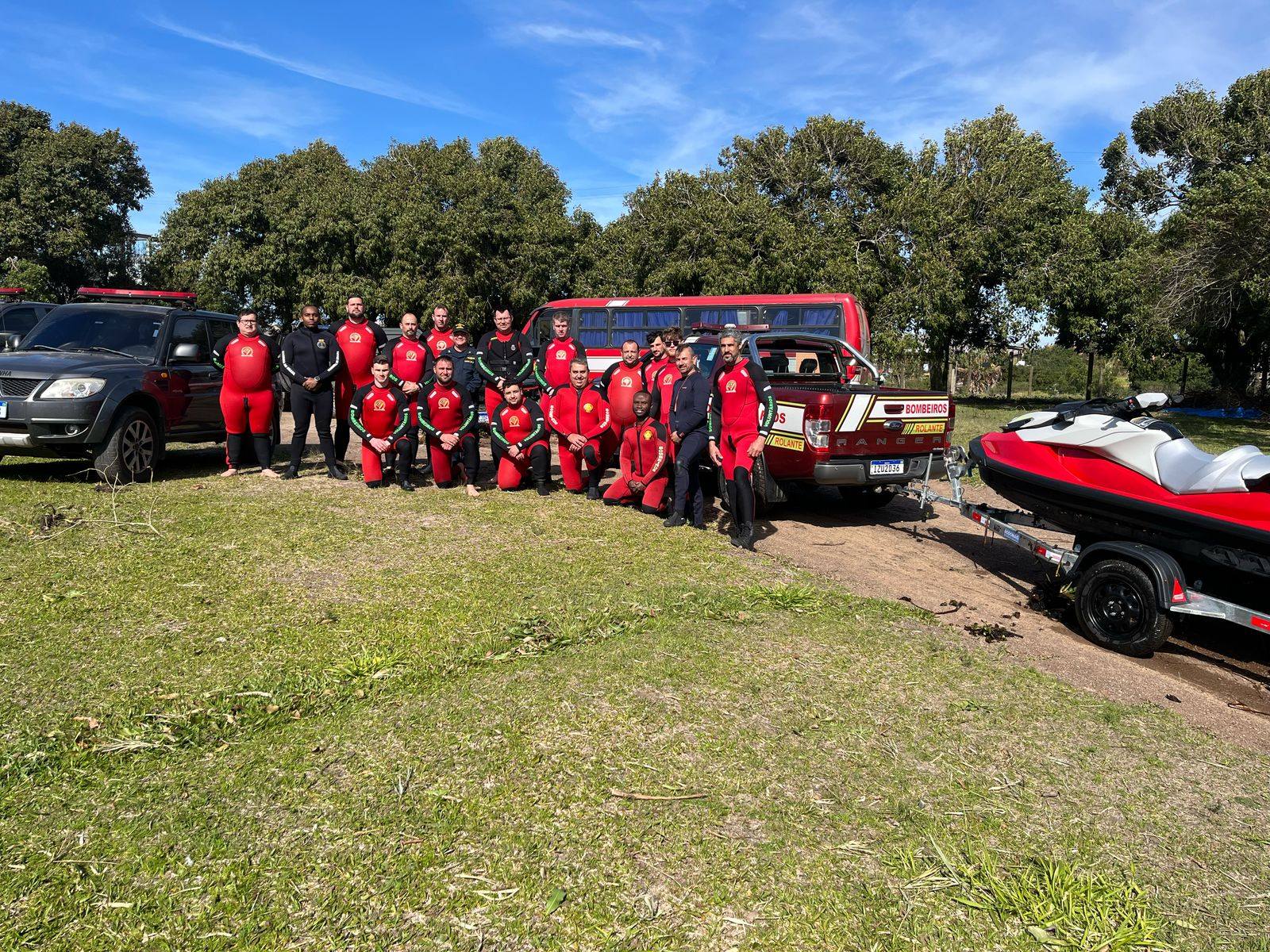 Bombeiros Voluntários de Rolante formam novos integrantes em curso especializado