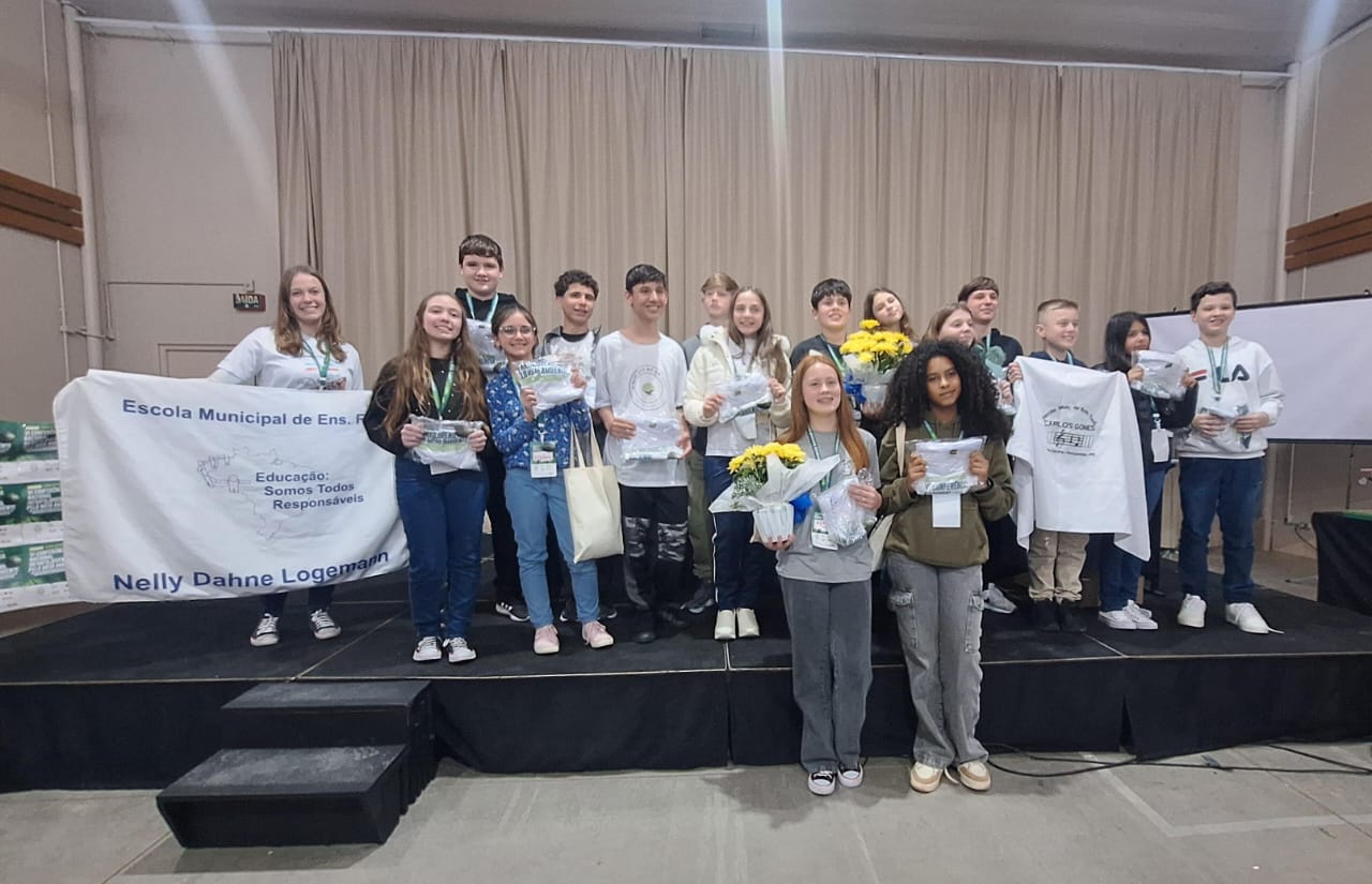 Escola Zeferino Vicente Neves Filho de Taquara representará o RS na Conferência Nacional pelo Meio Ambiente
