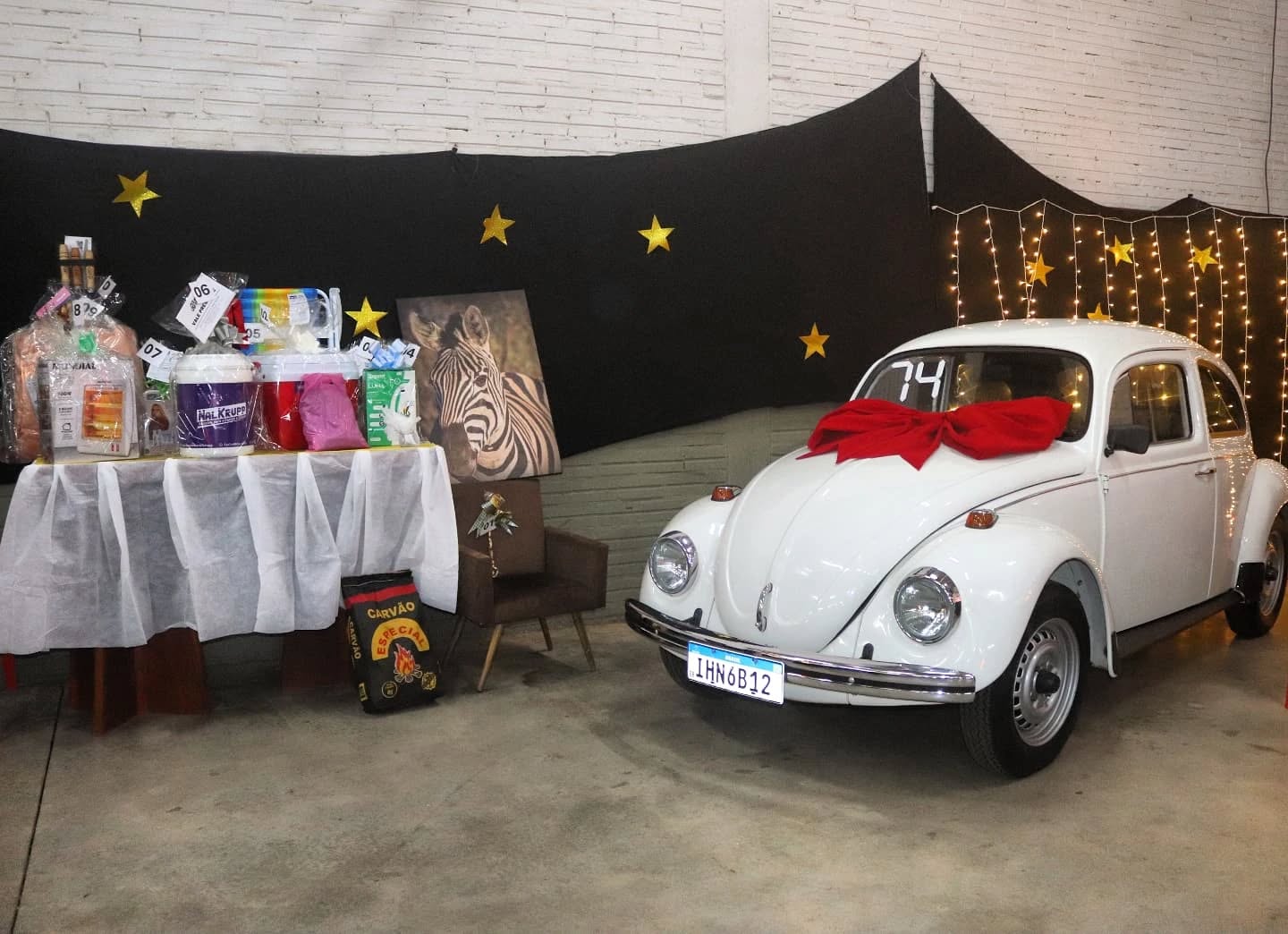 Saiba quem ganhou o Fusca 1974 em Ação Entre Amigos do Lar Padilha