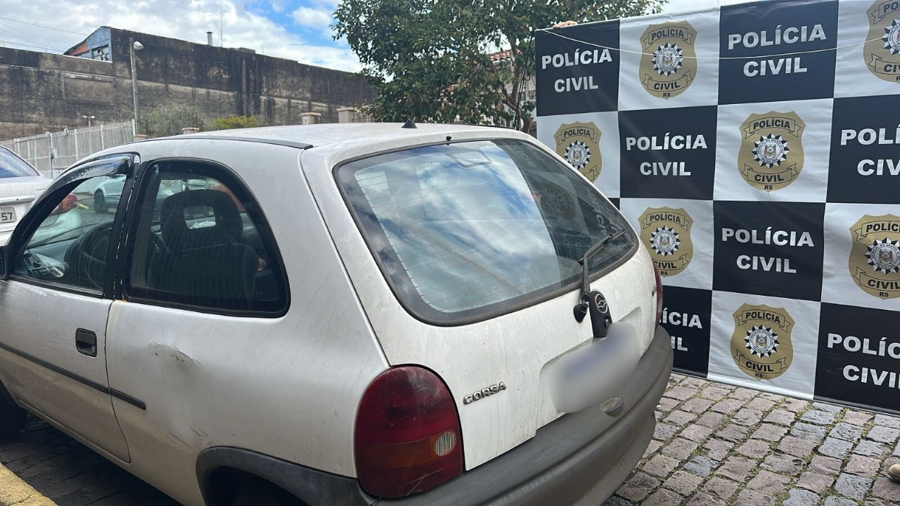 Polícia Civil de Taquara recupera veículo furtado