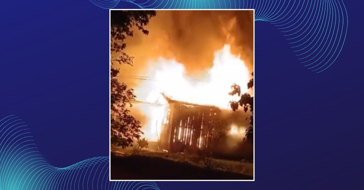 Incêndio destrói residência no bairro Funil em Parobé