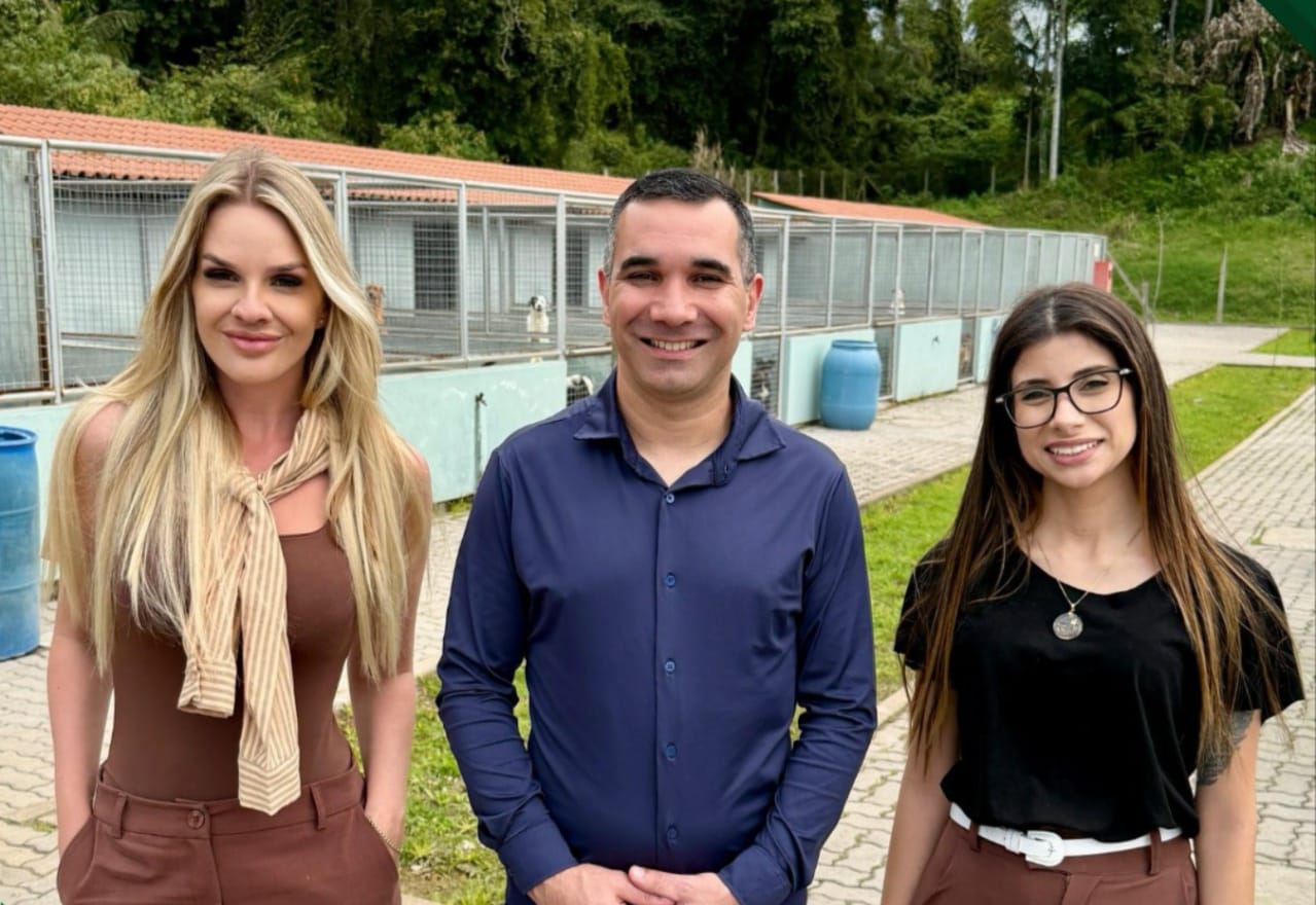 Prefeitura de Parobé visita Centro de Bem-Estar Animal em Santa Cruz do Sul