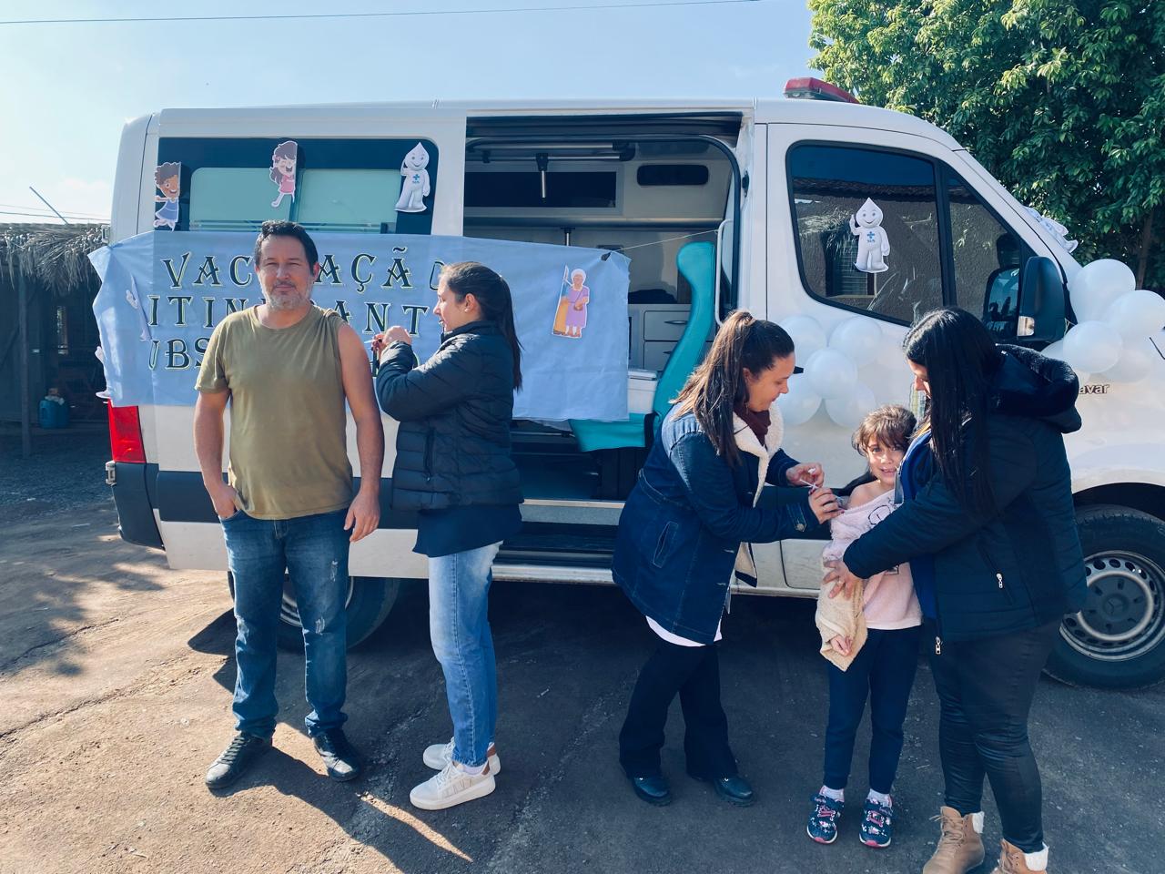 Vacinação Itinerante será realizada durante o Desfile Cívico de Taquara neste domingo (07)