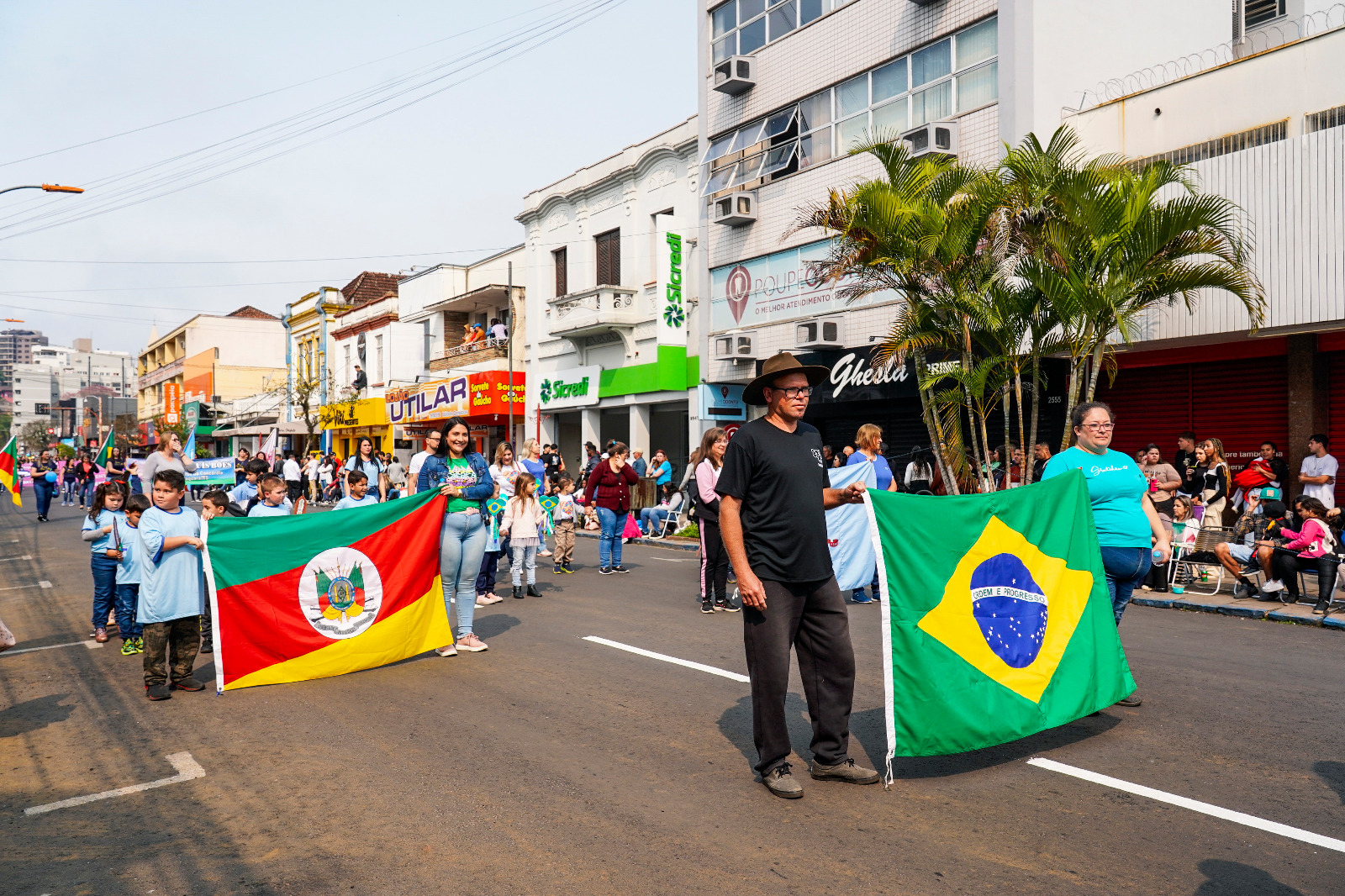 Desfile Cívico de Taquara acontece domingo (07) com escolas, entidades e forças de segurança
