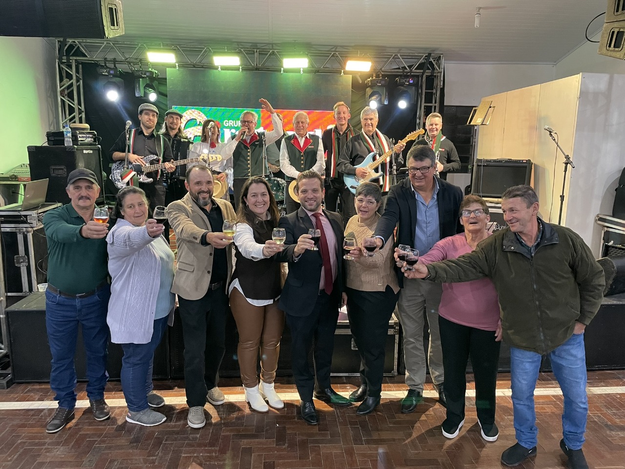 Jantar Italiano da Boa Esperança tem participação do Cônsul-Geral da Itália