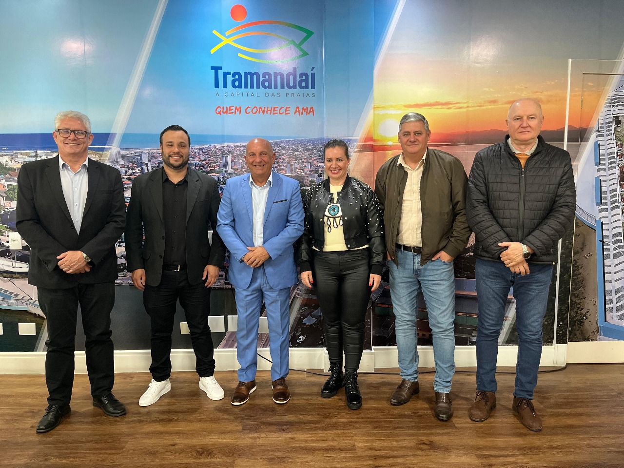 Vice-prefeito de Parobé participa de agenda em Tramandaí