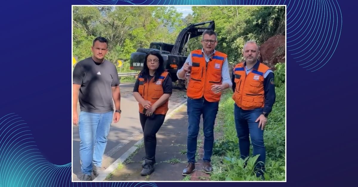 Trânsito na Estrada Edgar Willy Wolff, em Igrejinha, é liberado de forma provisória