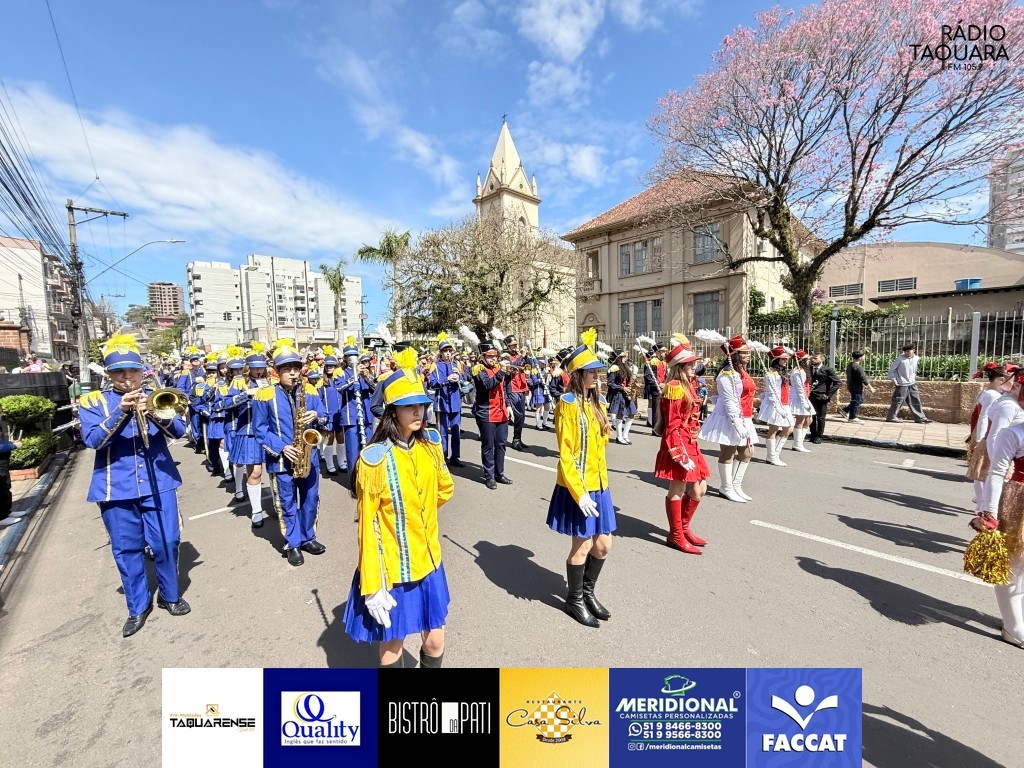 GALERIA: veja TODAS as fotos do desfile cívico de Taquara