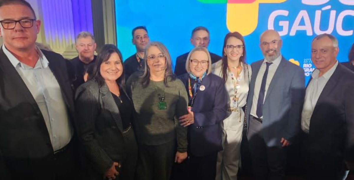 Hospital de Parobé participa do lançamento do SUS Gaúcho no Palácio Piratini