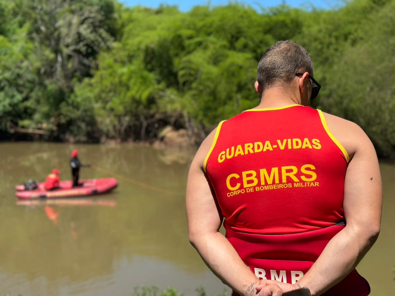 Busca por adolescente no Rio dos Sinos completa mais de 45 horas em Taquara
