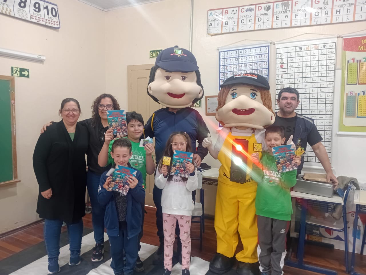 Mais de 1.400 crianças participam de atividades da Semana do Trânsito em Taquara