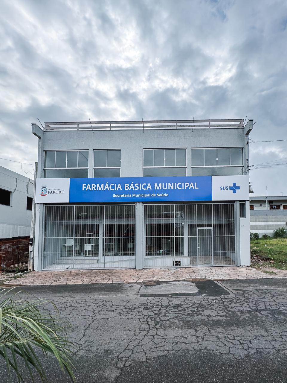 Nova Farmácia Municipal de Parobé será inaugurada na próxima segunda-feira