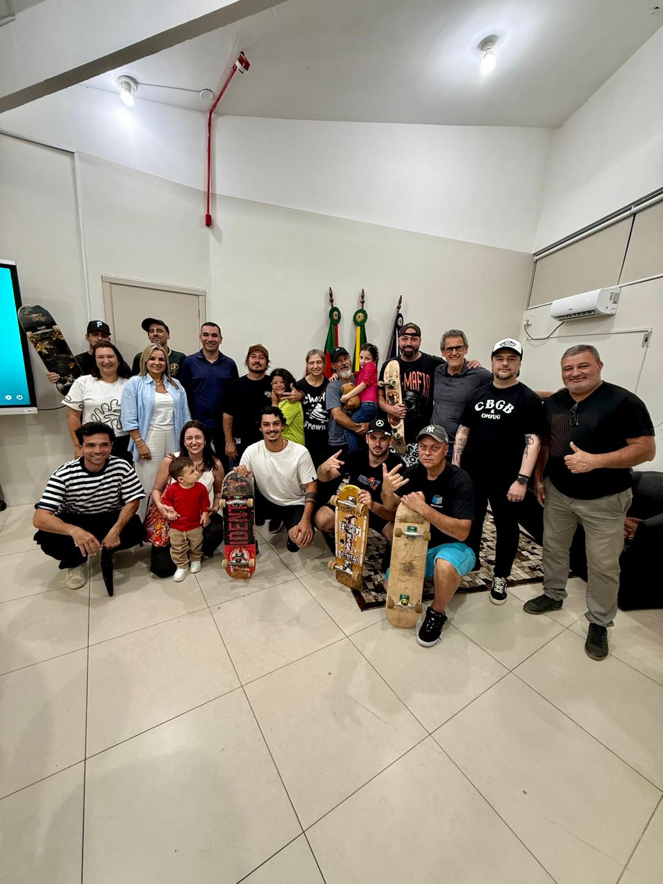 Prefeitura de Parobé apresenta projeto de nova pista de skate