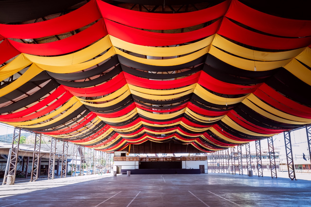 Decoração da 36ª Oktoberfest de Igrejinha une tradição e sustentabilidade