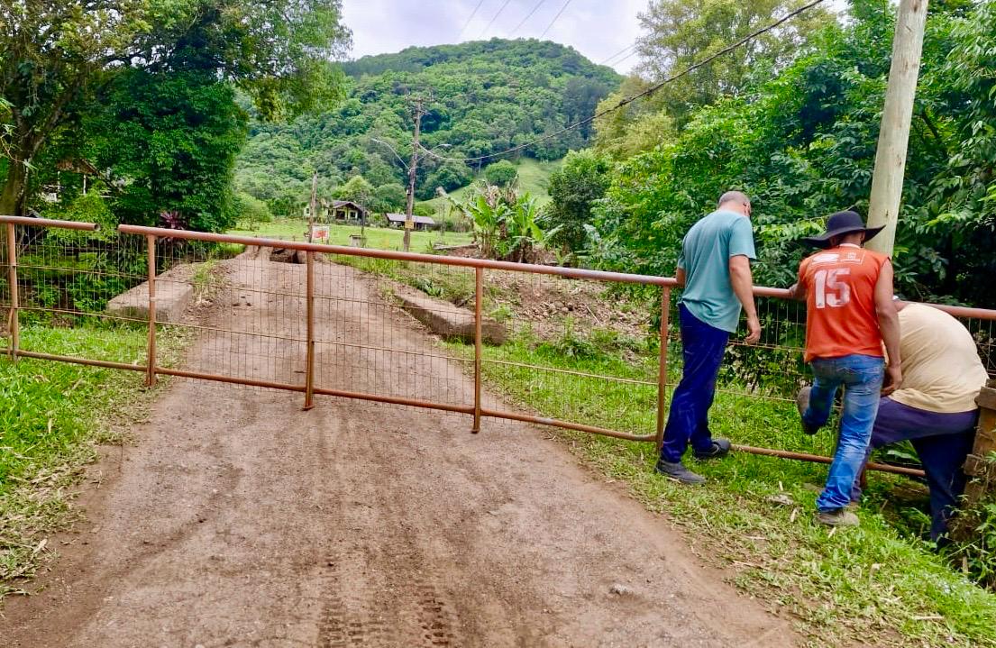 Demolição da ponte de Padilha Velha inicia nesta terça-feira em Taquara