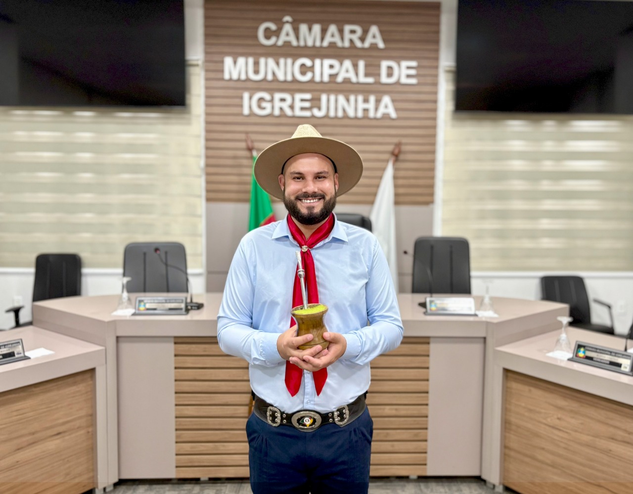 Câmara de Vereadores de Igrejinha cria o título de patrono dos Festejos Farroupilhas
