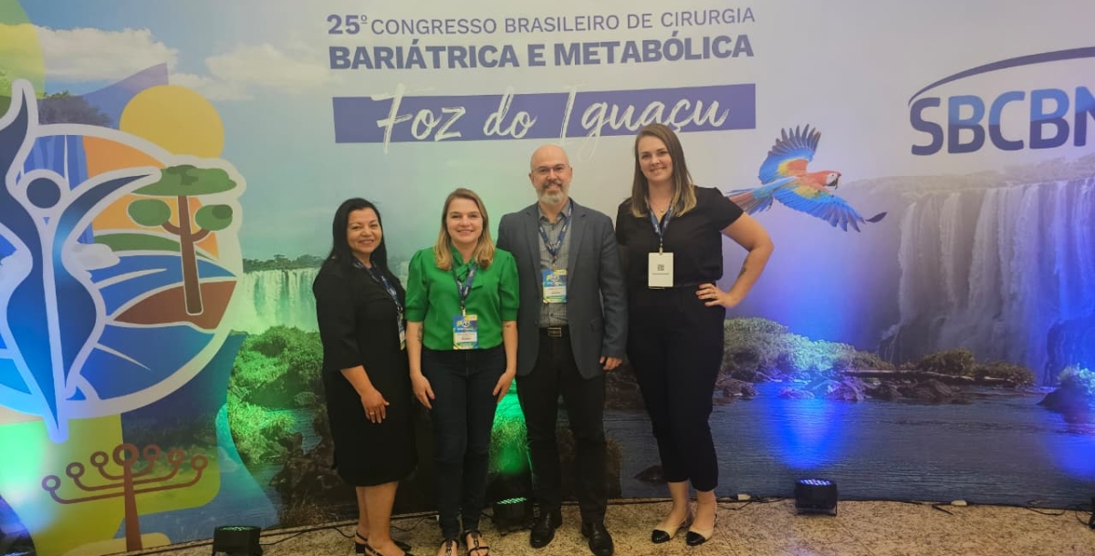 Equipe do HSFA participa do Congresso Brasileiro de Cirurgia Bariátrica e Metabólica 2025