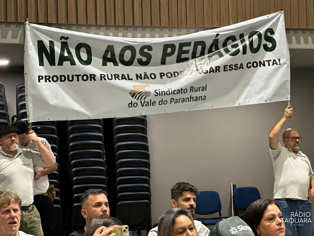 Em audiência pública, lideranças e moradores da região reforçam contrariedade aos pedágios