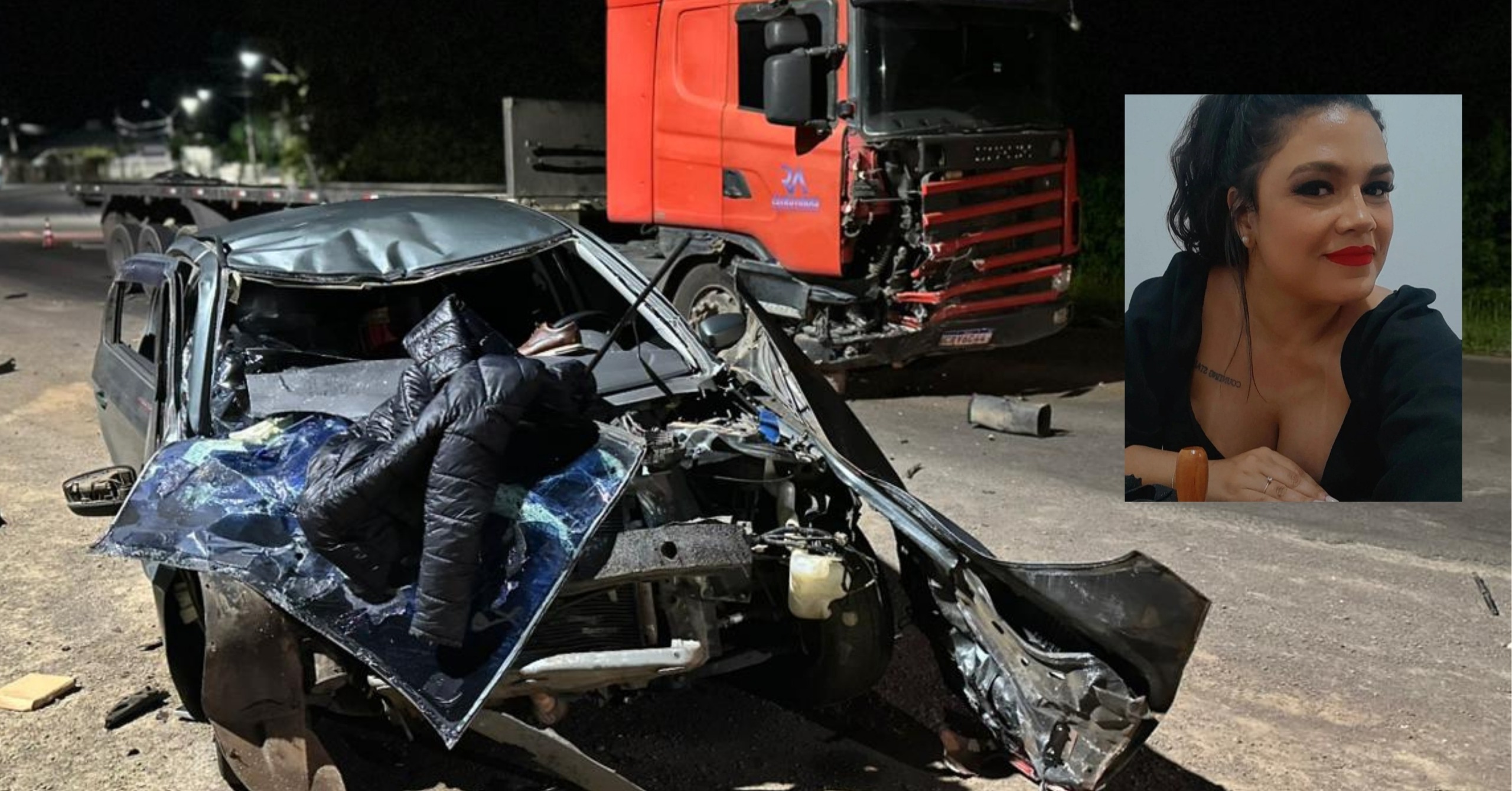 Identificada vítima de colisão entre carro e caminhão na ERS-020, em Taquara