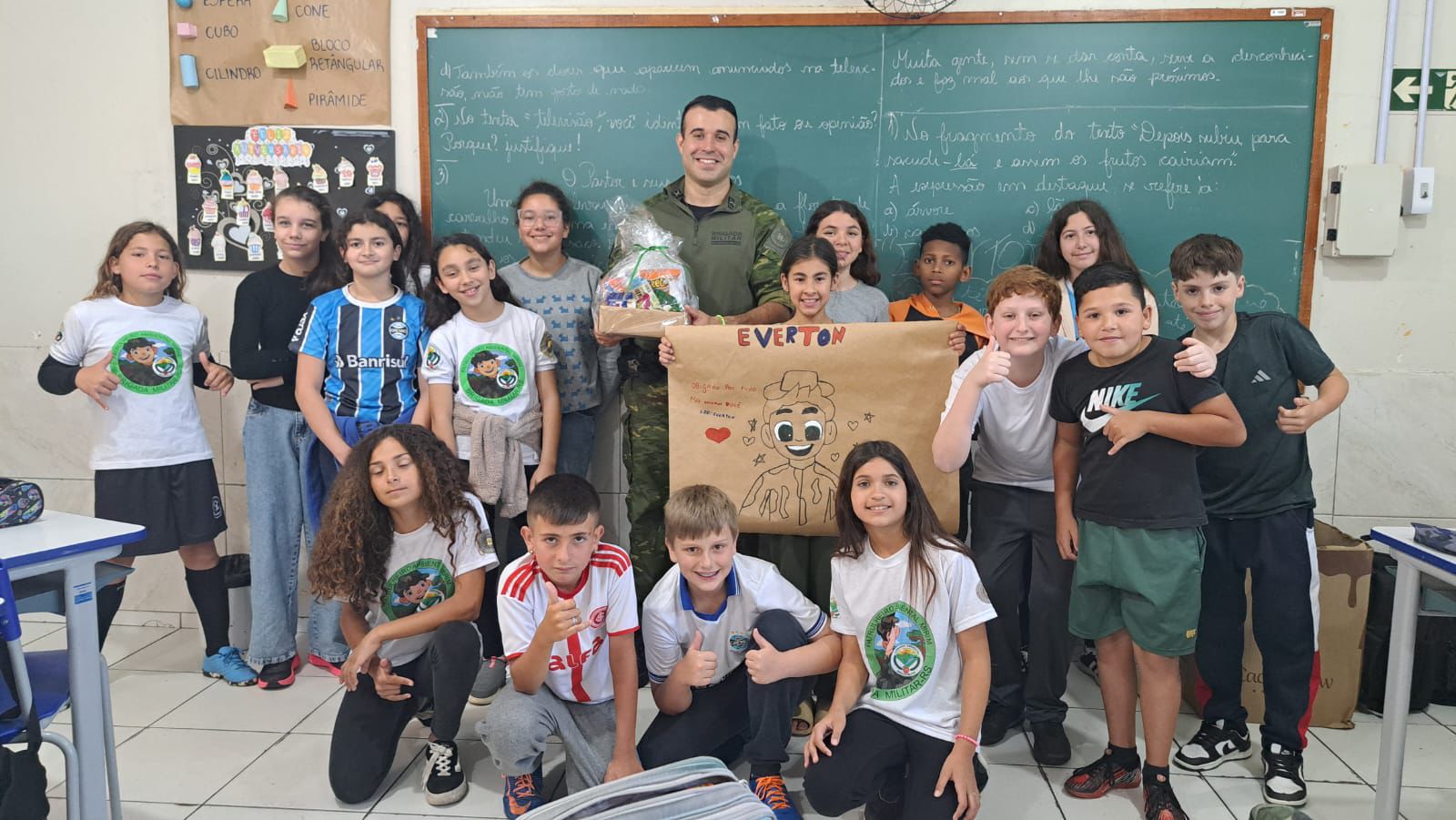 Grupo Ambiental de Taquara realiza última aula do programa Patrulheiro Mirim