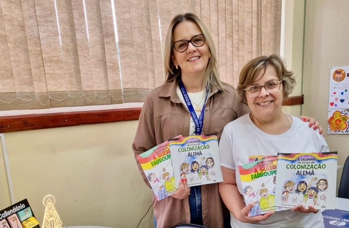 Aquisição de novos livros valoriza cultura regional e fortalece identidade gaúcha nas escolas de Parobé