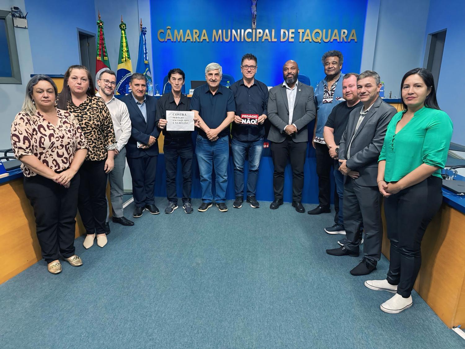 Câmara de Taquara aprova moção de apoio a projeto que amplia controle legislativo sobre concessões de rodovias estaduais