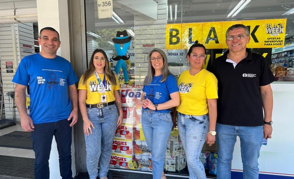 Parobé se veste de azul na conscientização pela saúde do homem