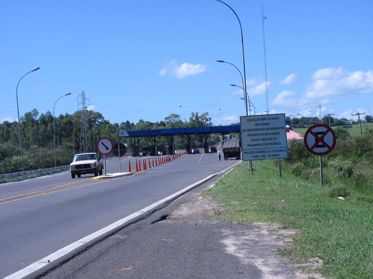 Sindicatos do Vale do Paranhana e região se manifestam contra pedágios nas rodovias gaúchas
