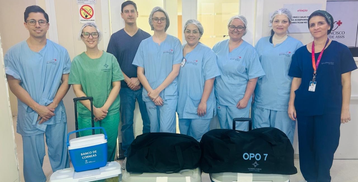 Hospital de Parobé realiza nova captação de órgãos para transplantes