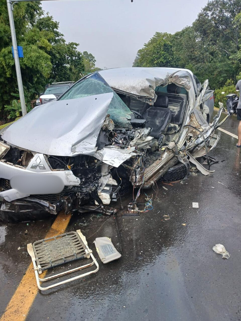 Trânsito já foi liberado em local de acidente na ERS-115, em Igrejinha