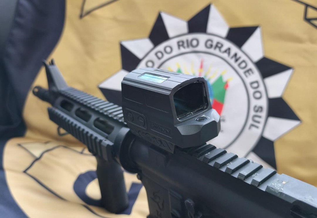 Consepro de Taquara compra miras holográficas para armas da Polícia Civil