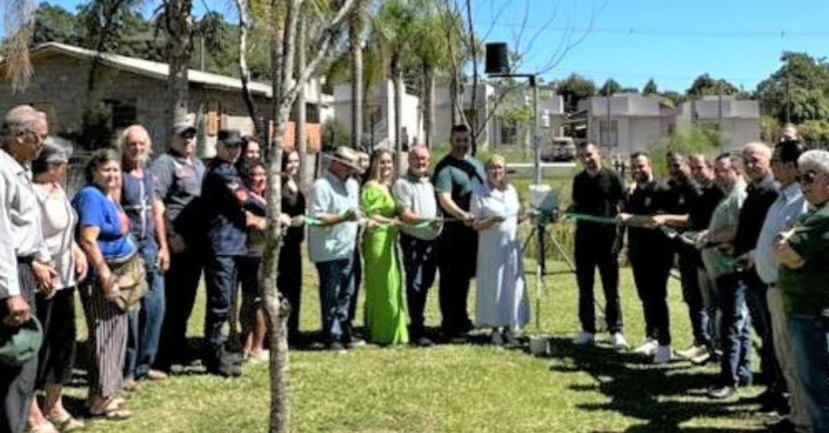Inaugurada Estação Meteorológica em Parobé com foco em prevenção e apoio ao setor agrícola