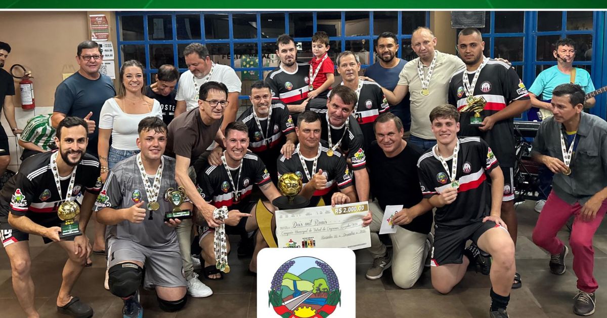 Prefeitura de Riozinho conquista título do Campeonato Municipal de Empresas 2025