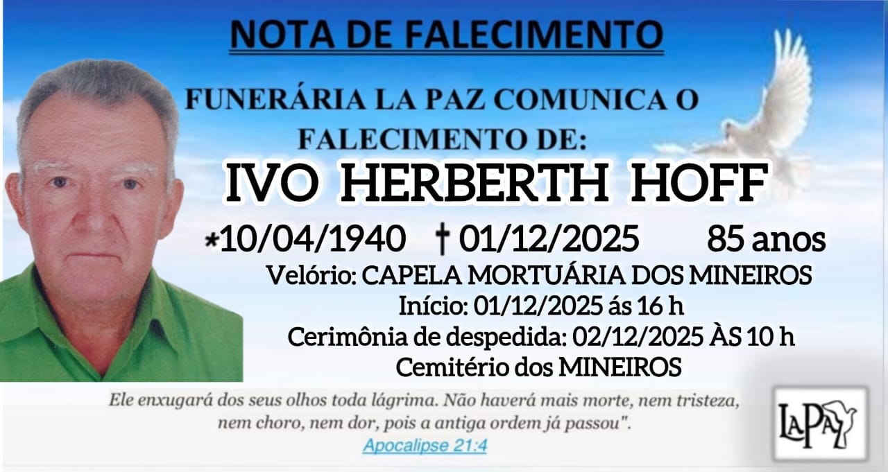 Falecimento | Ivo Herberth Hoff