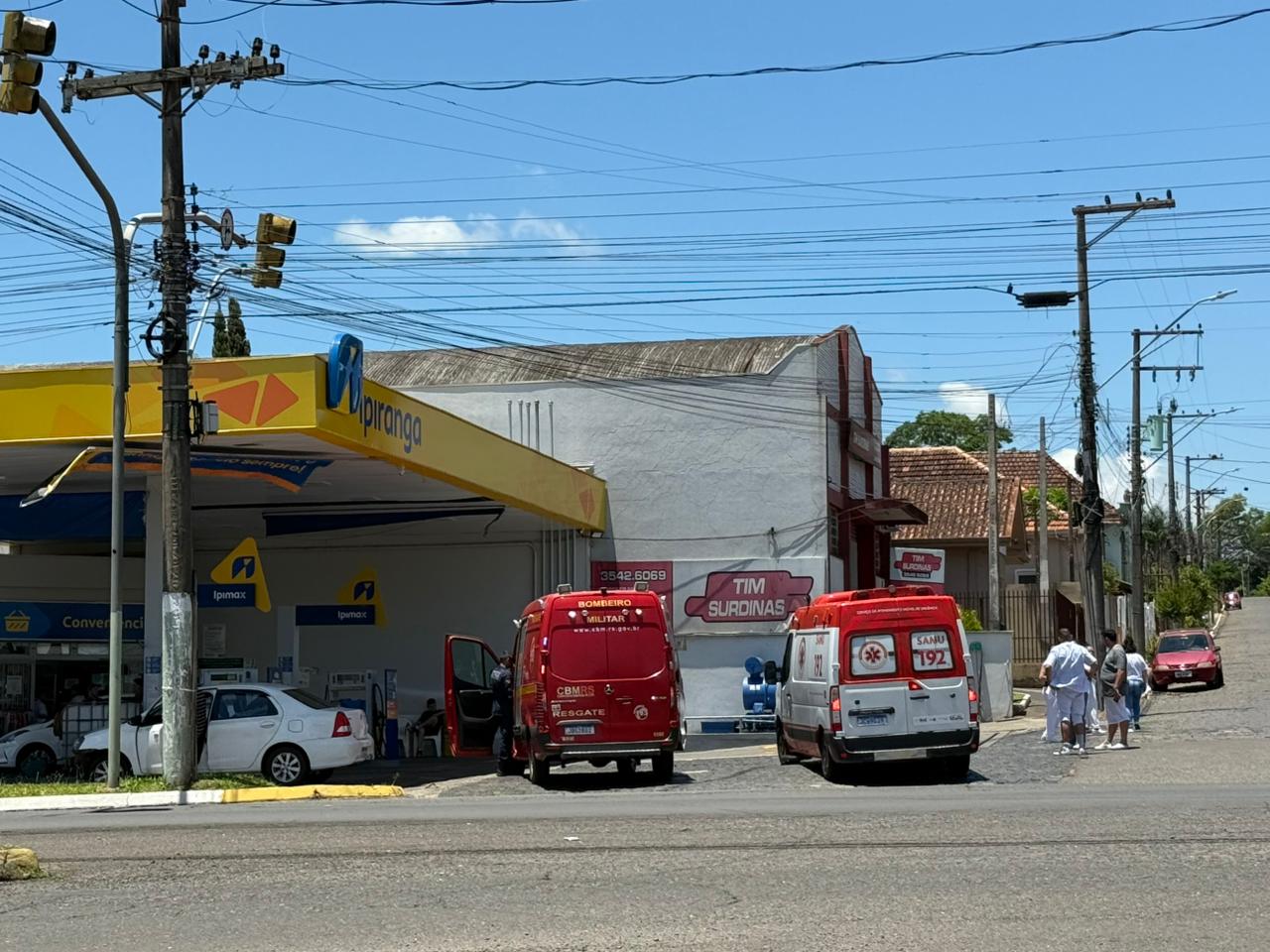 Motociclistas ficam feridos em dois acidentes quase simultâneos em Taquara