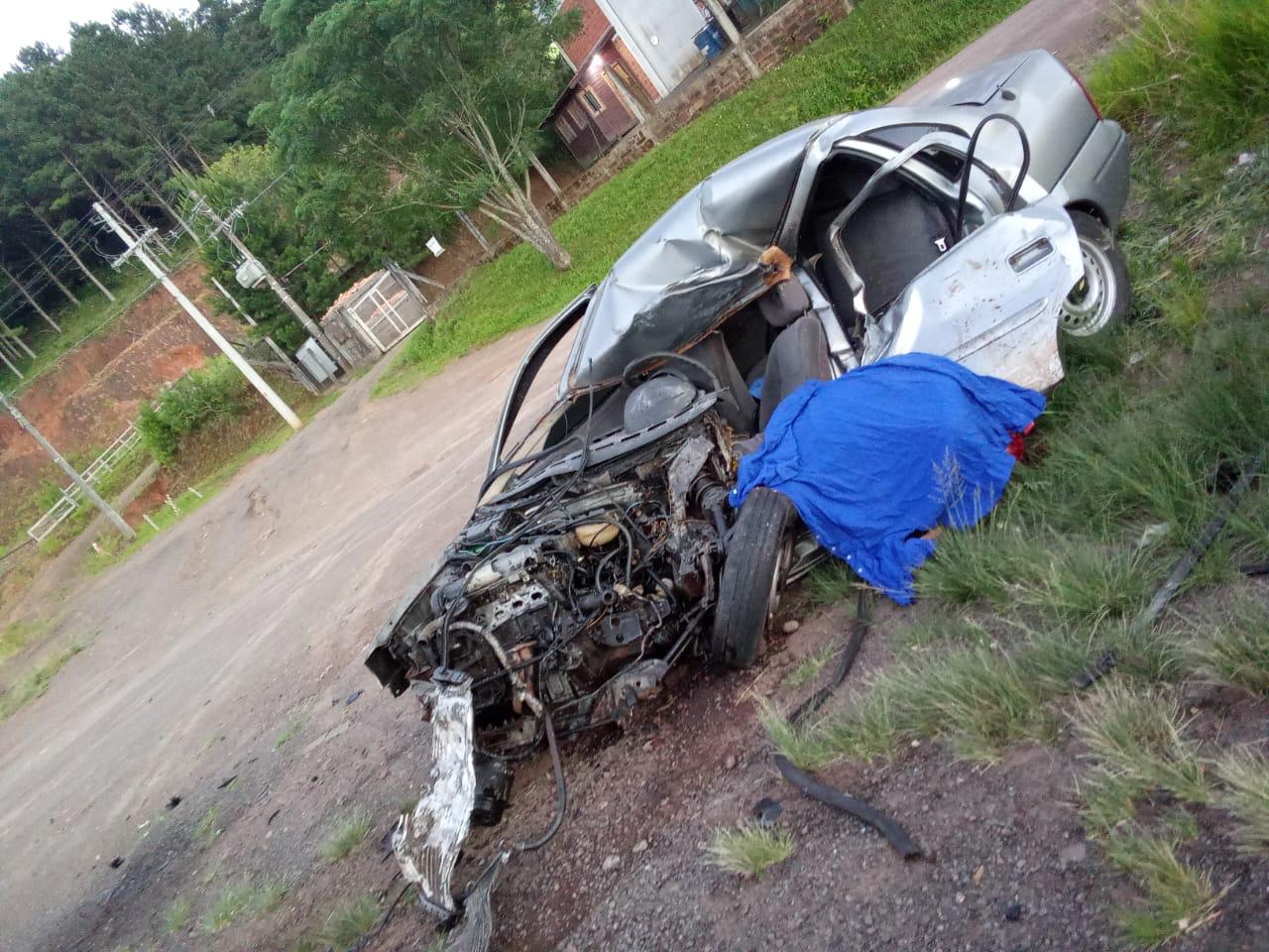 Motorista morre em colisão frontal com caminhão na ERS-239