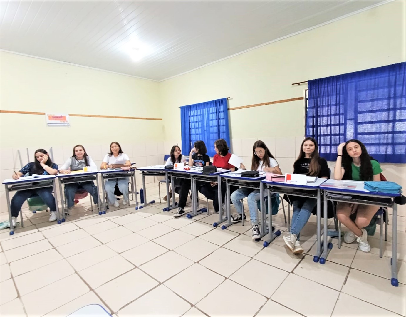 Estudantes de escola de Parobé participam de simulação da COP 30