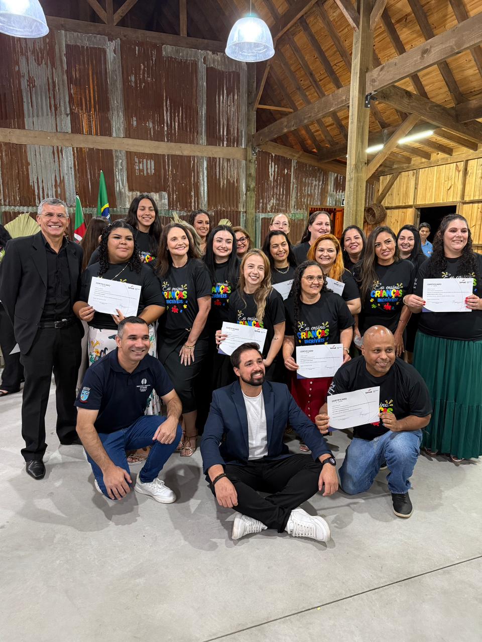 Mais de 50 alunos se formam em cursos de qualificação promovidos pela Prefeitura de Parobé