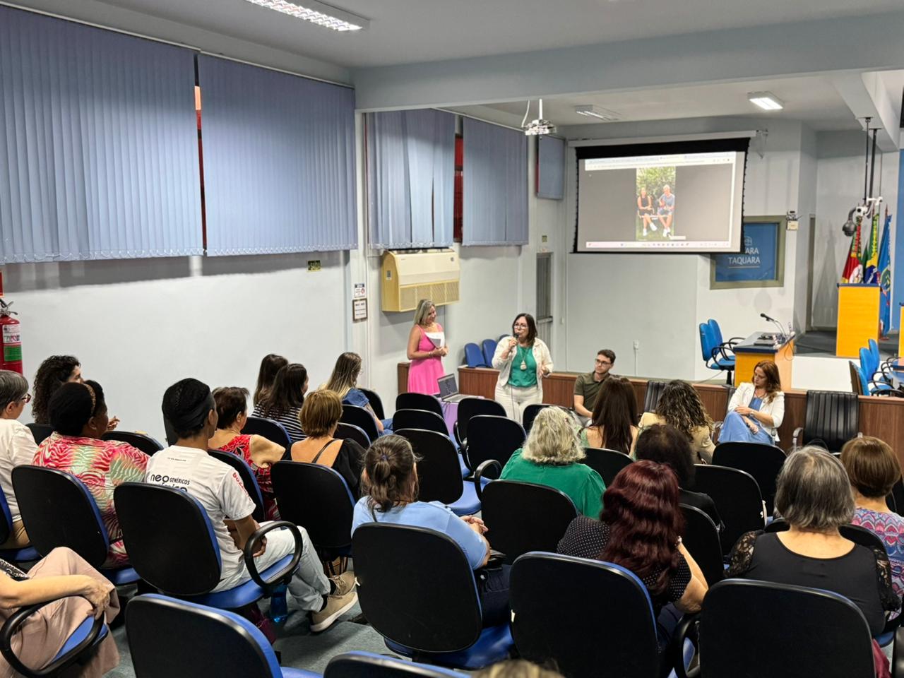 Palestra em Taquara destaca enfrentamento à violência contra mulheres