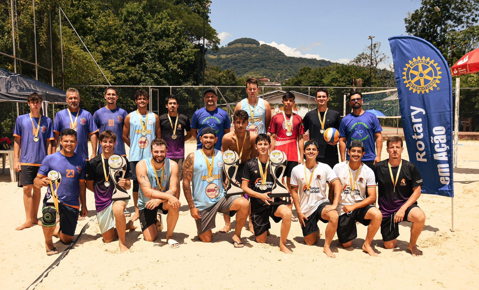 Rotary Club de Igrejinha realiza 1ª Copa Rotary de Vôlei de Praia