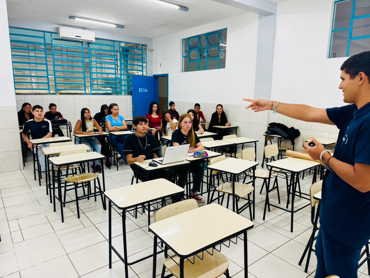 Curso presencial do Programa Partiu Futuro Reconstrução inicia em Taquara