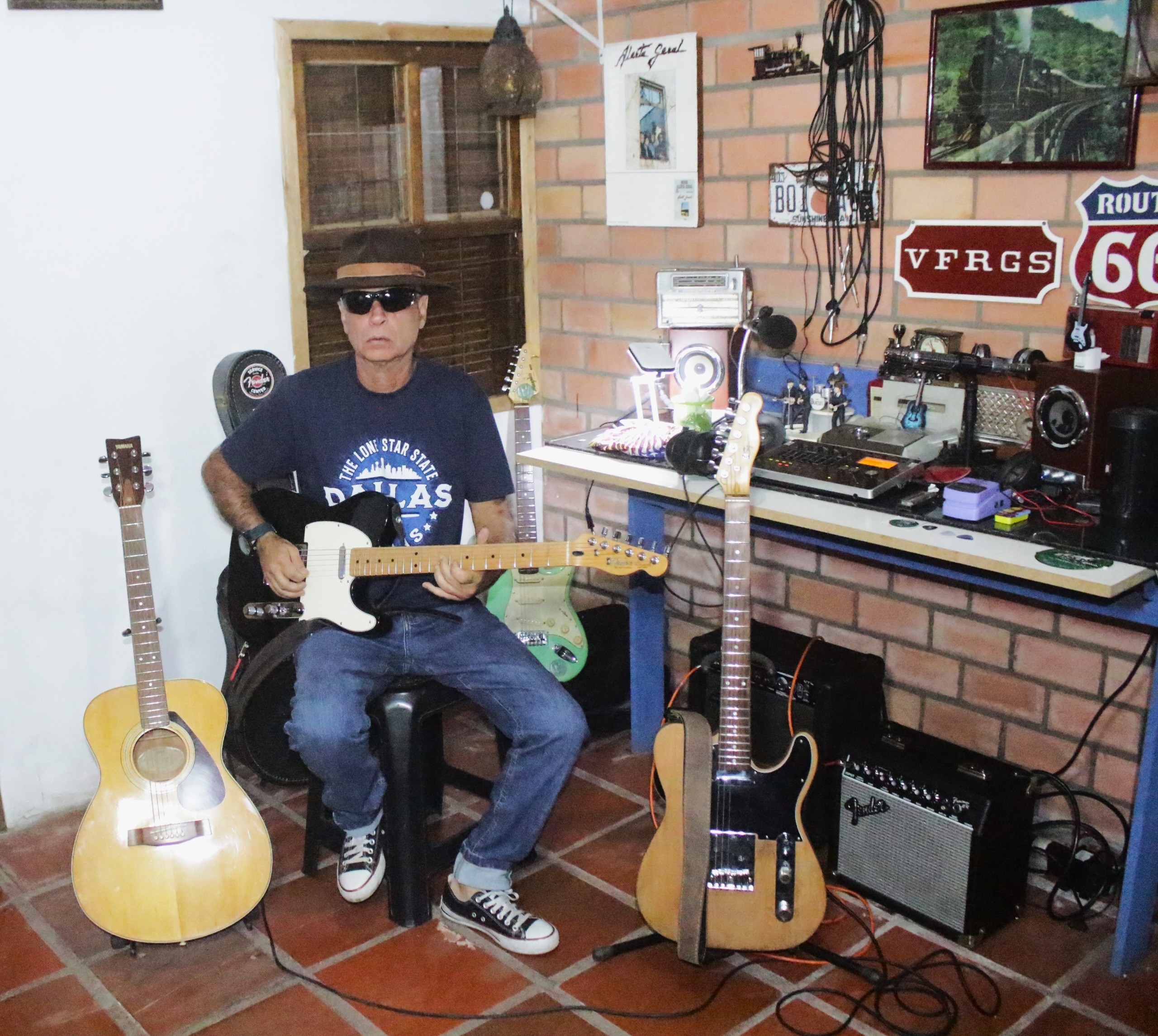 Guitarrista taquarense lança 'My Inspiration', álbum solo que reúne três décadas de memórias musicais