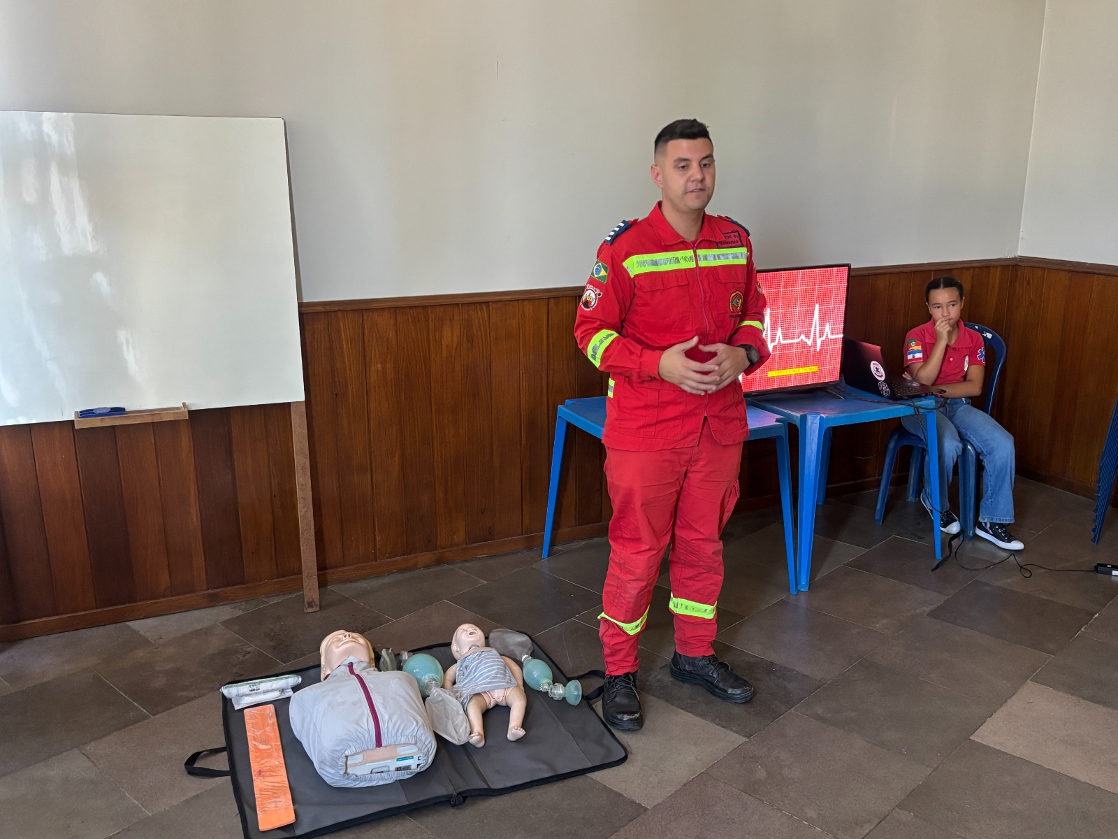 Capacitação em primeiros socorros reforça segurança no Projeto Esporte Campeão em Três Coroas