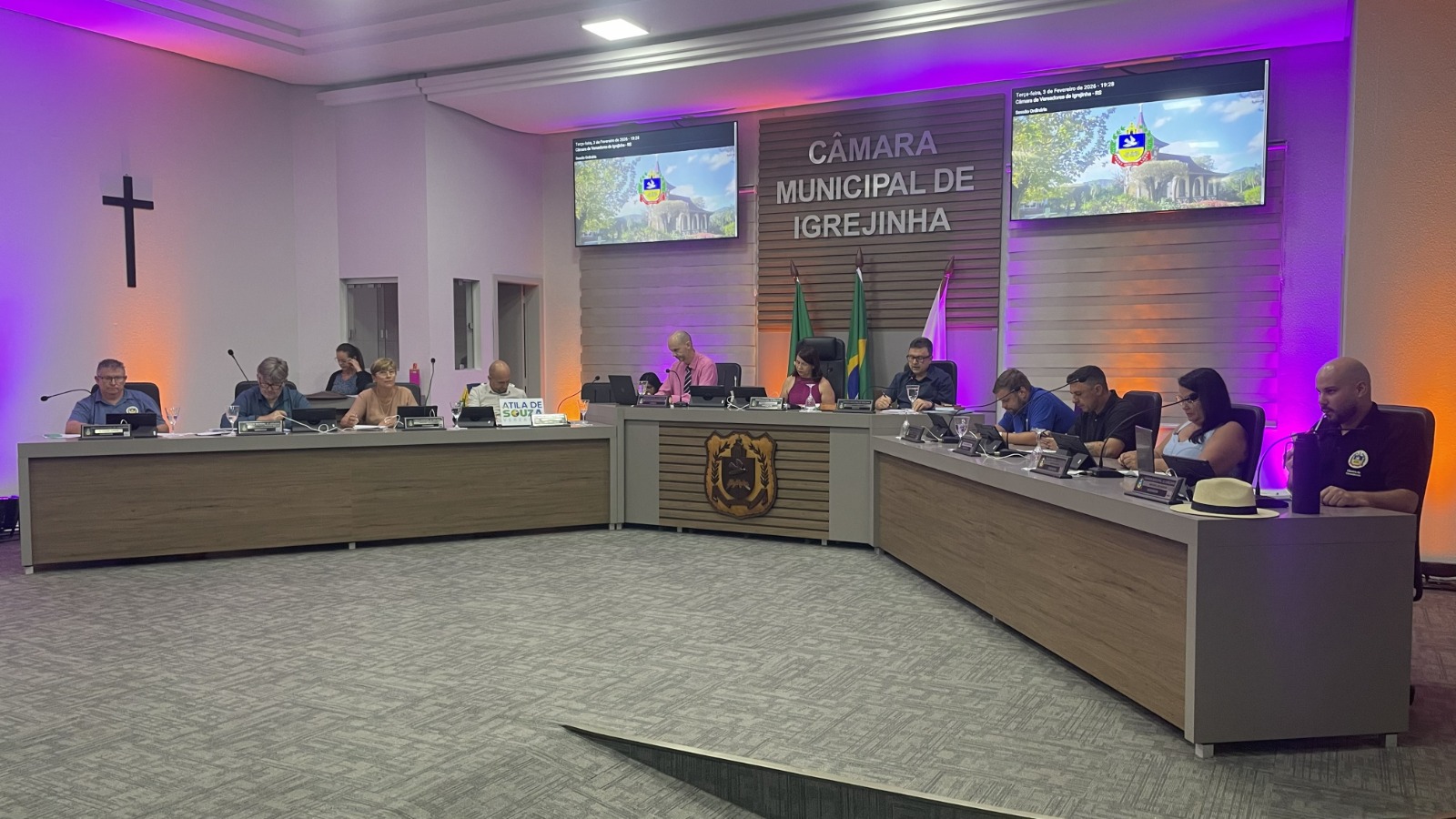 Câmara de Igrejinha define membros das Comissões Permanentes para o ano legislativo